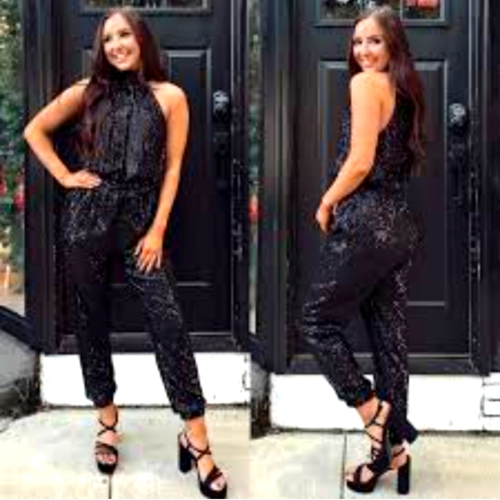 Sequin jumpsuit